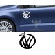 Volkswagen Logo Kral Araba Sticker