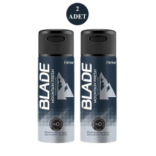 2 Adet Mountain Fresh Erkek Deodorant 150ml Leke Bırakmaz 