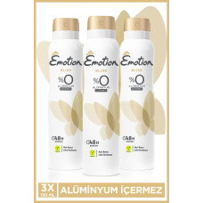 3 Adet Emotion Bliss Kadın Vegan Deodorant 150 Ml Hızlı Kurur , Leke Bırakmaz 