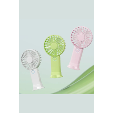 3 Hız Kademeli Şarjlı Sessiz El Vantilatörü Telefon Tutucu Özellikli El Masa Fanı