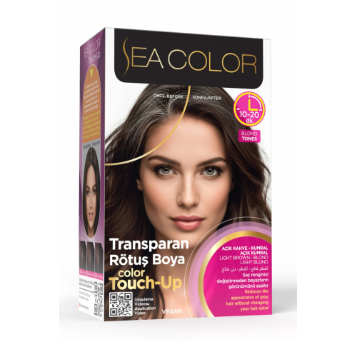 Transparan Rötüş Boyası Açık Kahve Kumral Açık Kumral