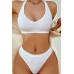Kadın Beyaz Seamless Tanga Sütyen Takım