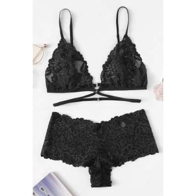 Kadın Siyah Özel Şık Sütyen Külot Takımı Kadın Siyah Özel Şık Sütyen Külot Takımı