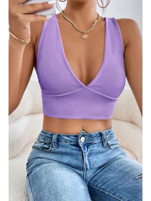 Kadın Siyah Çapraz Sırt Detaylı Şık Crop Top Büstiyer