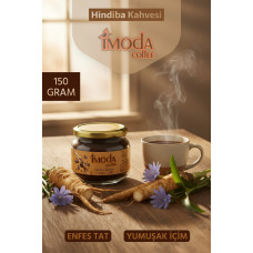 Hindiba Kahvesi 150 gr Cam Kavanoz – 60 Kullanımlık Granül Kahve, Yumuşak İçim