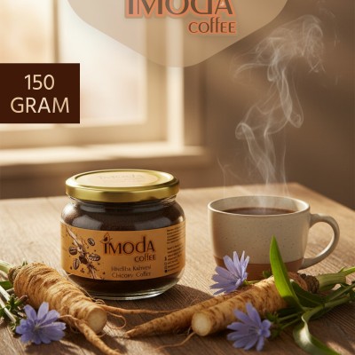 Hindiba Kahvesi 150 gr Cam Kavanoz – 60 Kullanımlık Granül Kahve, Yumuşak İçim