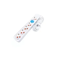 Asel 6'Lı Topraklı Grup Priz 5mt 