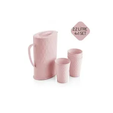 4+1 Sürahi Ve Bardak Su Seti 2.2 Lt 